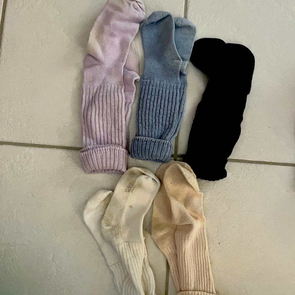 EUC Vintage Eg Smith socks.  Lot of 5.